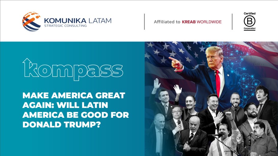 Komunika Latam analiza el impacto para América Latina del triunfo de Donald Trump en su más reciente informe