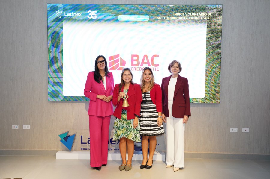 BAC Panam&aacute; es reconocido nuevamente en el &Iacute;ndice Voluntario de Sostenibilidad 2025 de Latinex