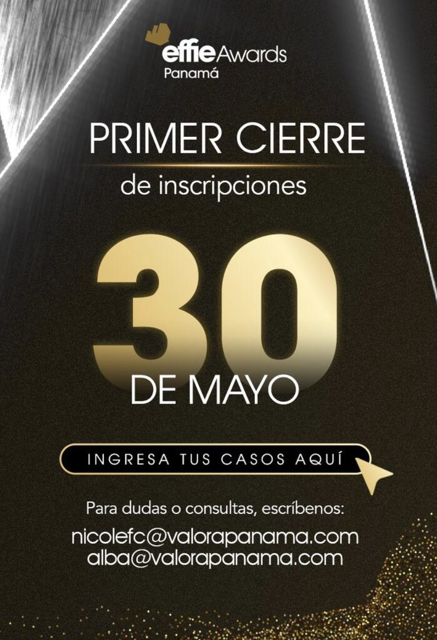 Conoce las claves para ganar en la 8.ª edición de Effie Awards Panamá