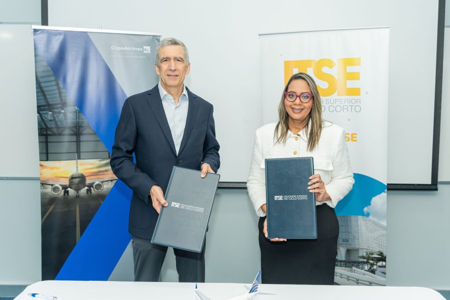 Copa Airlines y el ITSE impulsan formación de técnicos aeronáuticos panameños