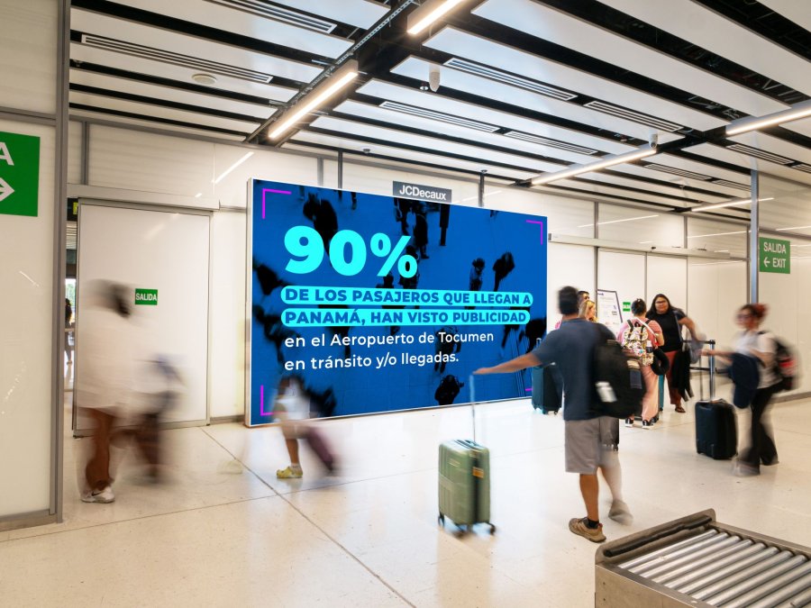 Estudio de JCDecaux Airport revela alto impacto publicitario en el aeropuerto de Tocumen