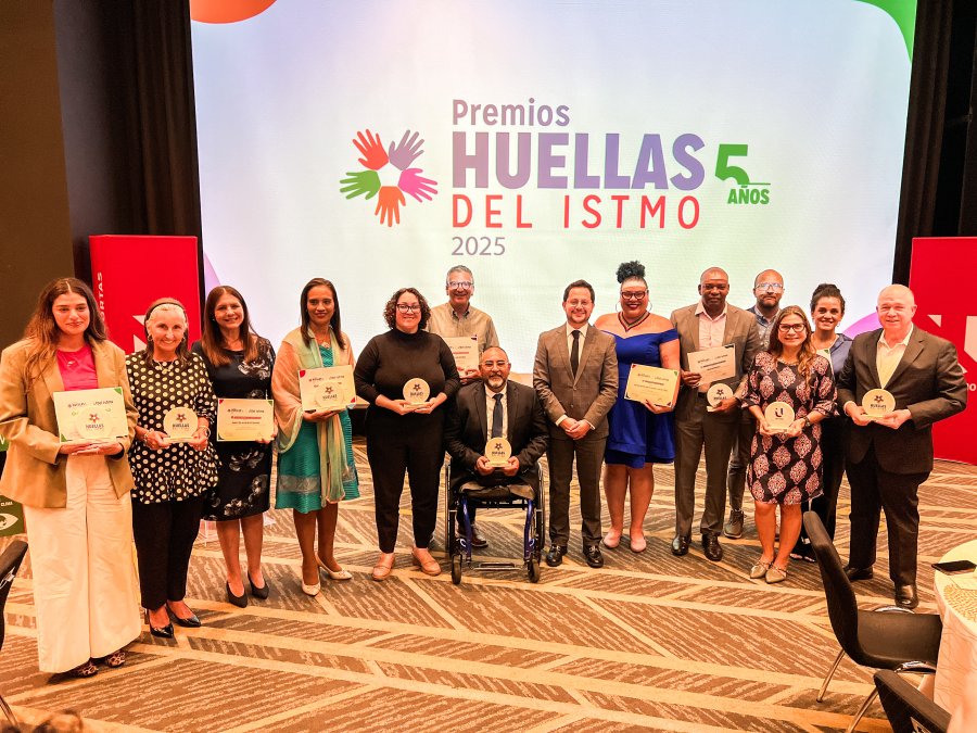 Huellas del Istmo 2025: cinco años premiando la sostenibilidad con una gala cero residuos