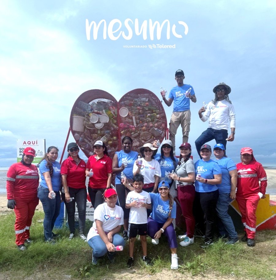 Telered refuerza su compromiso ambiental con limpieza en Playa Veracruz