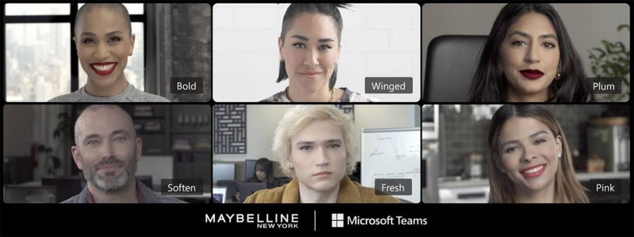 Virtual Makeup llega a Teams